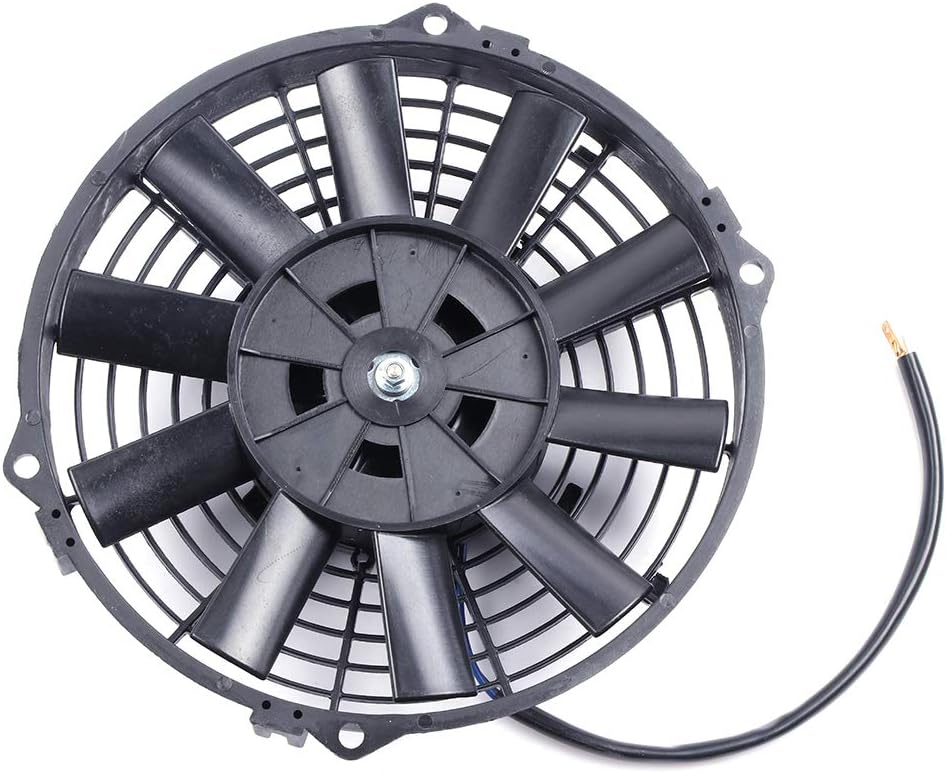 Universal A/C Condenser Compatible with Kia Amanti (2004-2006), Borrego (2009-2011), Cadenza (2014-2018) – Cooling Fan Assembly