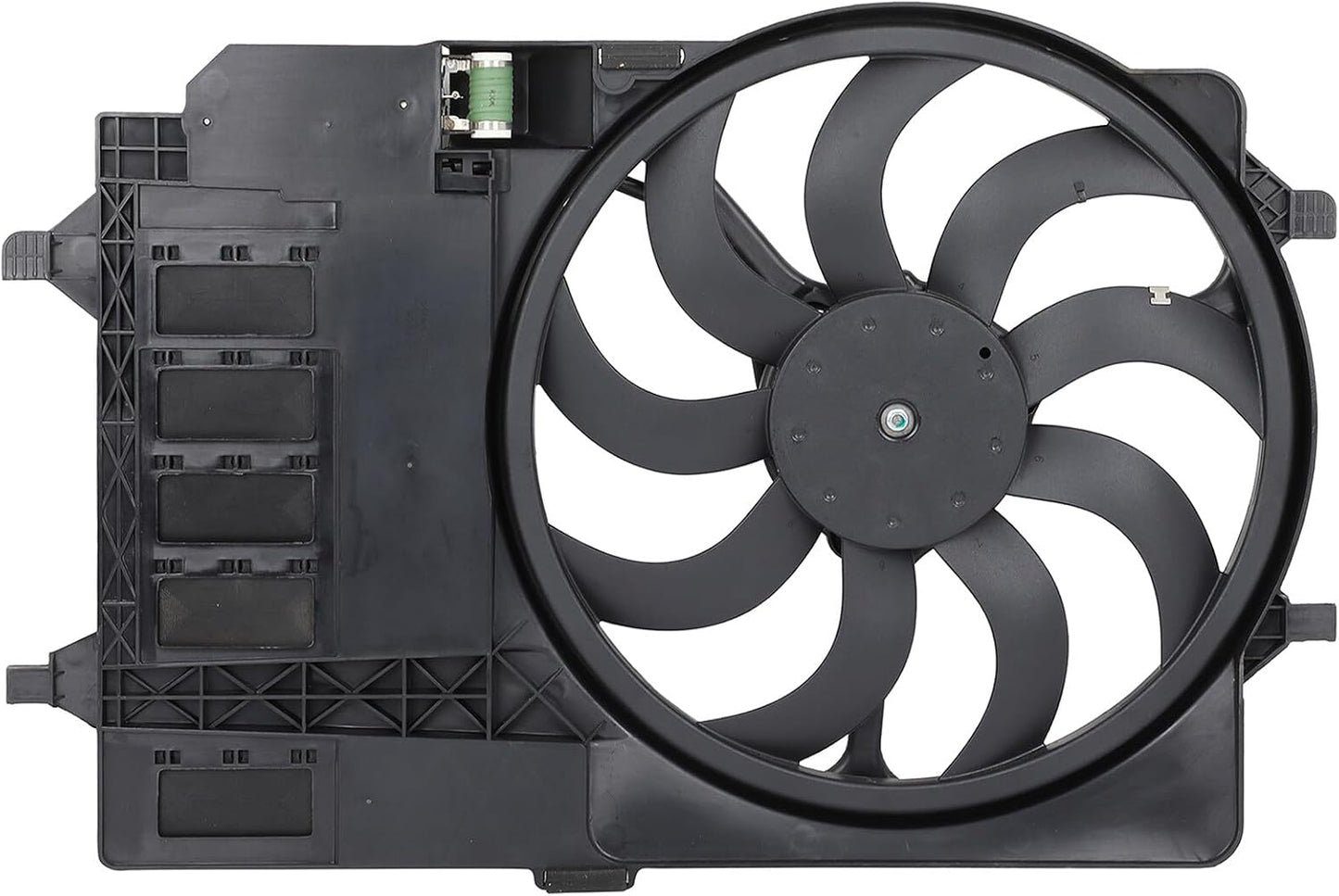 Radiator Cooling Fan Assembly Compatible with Mini Cooper 2003-2008 – 621080, 17117541092