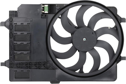 Radiator Cooling Fan Assembly Compatible with Mini Cooper 2003-2008 – 621080, 17117541092