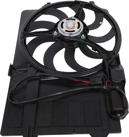 Radiator Cooling Fan Assembly Compatible with Mini Cooper 2003-2008 – 621080, 17117541092 - KUDUPARTS