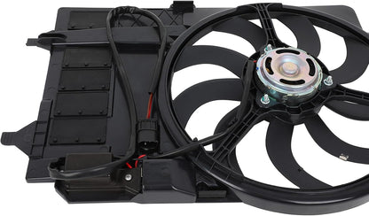 Radiator Cooling Fan Assembly Compatible with Mini Cooper 2003-2008 – 621080, 17117541092