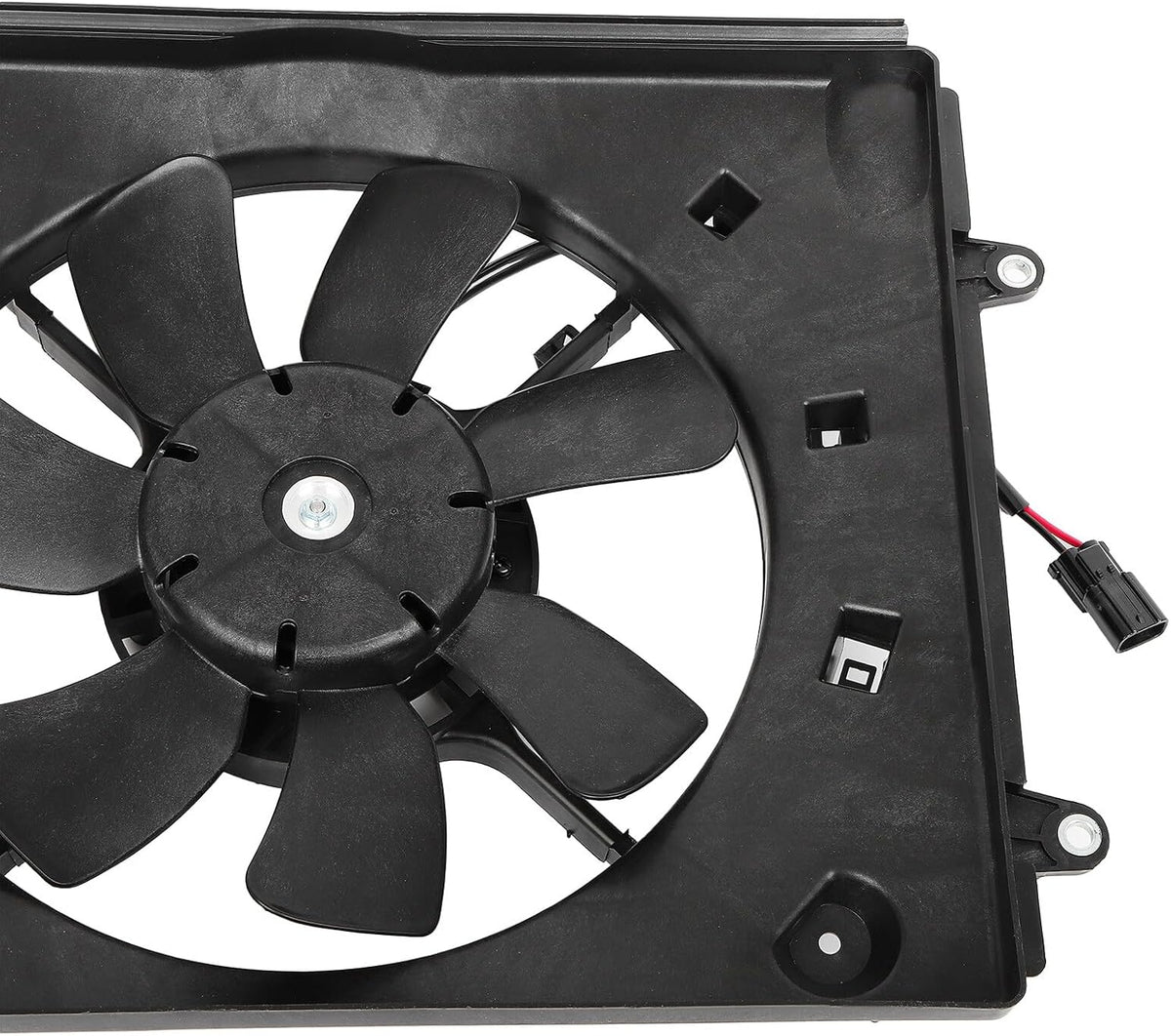 620284 Radiator Cooling Fan Assembly Replacement Compatible with 2012-2014 Honda CR-V 2.4L - KUDUPARTS