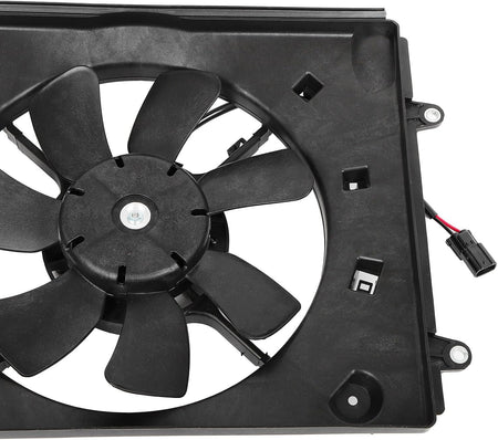 620284 Radiator Cooling Fan Assembly Replacement Compatible with 2012-2014 Honda CR-V 2.4L - KUDUPARTS