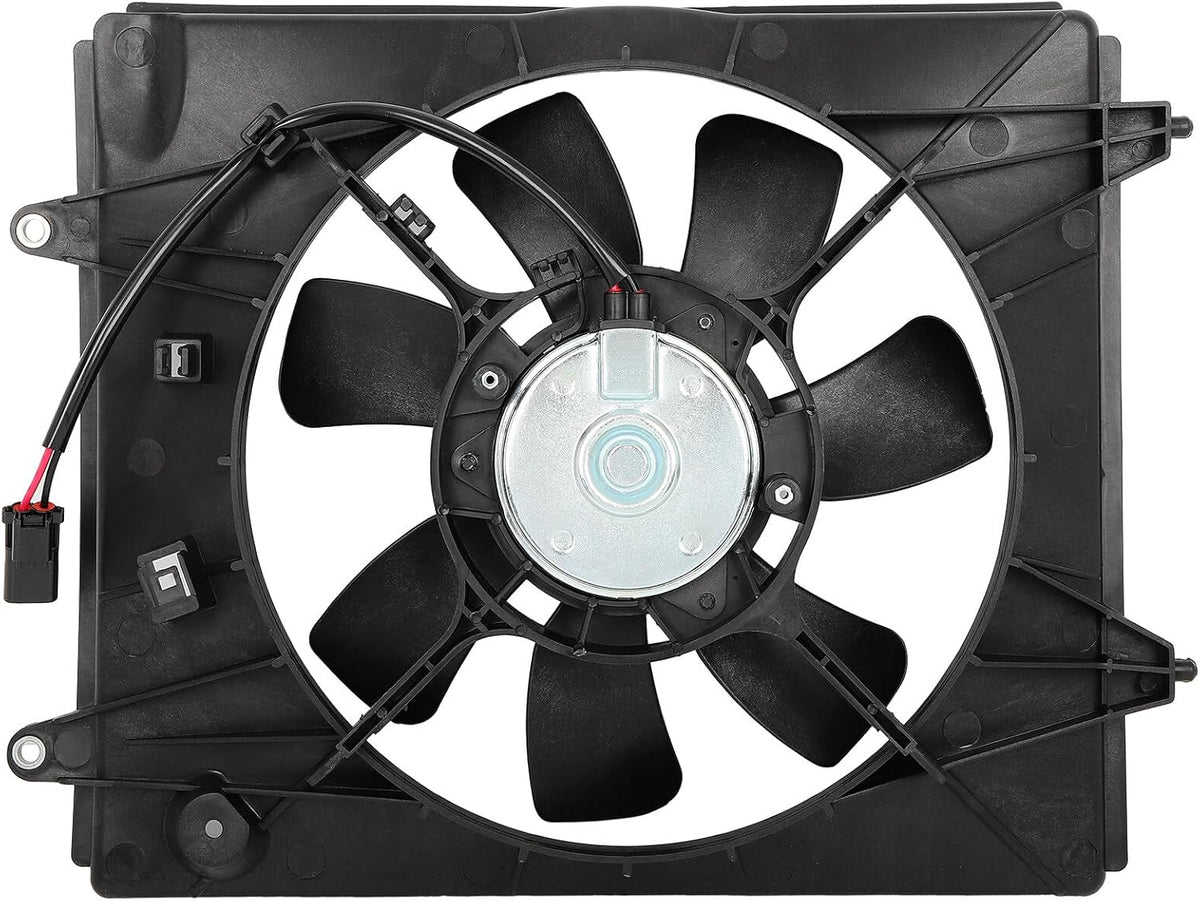 620284 Radiator Cooling Fan Assembly Replacement Compatible with 2012-2014 Honda CR-V 2.4L - KUDUPARTS