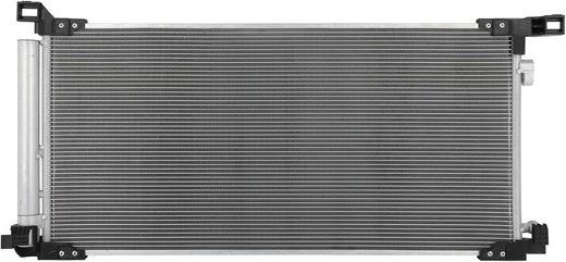 AC Condenser Compatible with 2019-2023 Toyota Corolla & 2019-2022 Lexus UX200 – Radiator Cooling Fan Assembly, Replacement 30155, 884A012010, CN30155PFC, TO3030338 - KUDUPARTS