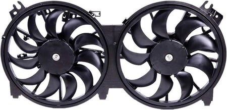 Radiator Cooling Fan Assembly Compatible with 2007-2016 Nissan Altima & 2016 Nissan Maxima – Replaces 620-453, 621660, FA70435, 214813NT0A, 214813TB0A, 214813TB0B, 21481JA000, 21481JA100, 214 - KUDUPARTS