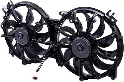 Radiator Cooling Fan Assembly Compatible with 2007-2016 Nissan Altima & 2016 Nissan Maxima – Replaces 620-453, 621660, FA70435, 214813NT0A, 214813TB0A, 214813TB0B, 21481JA000, 21481JA100, 21481ZX51A