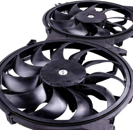 Radiator Cooling Fan Assembly Compatible with 2007-2016 Nissan Altima & 2016 Nissan Maxima – Replaces 620-453, 621660, FA70435, 214813NT0A, 214813TB0A, 214813TB0B, 21481JA000, 21481JA100, 214 - KUDUPARTS