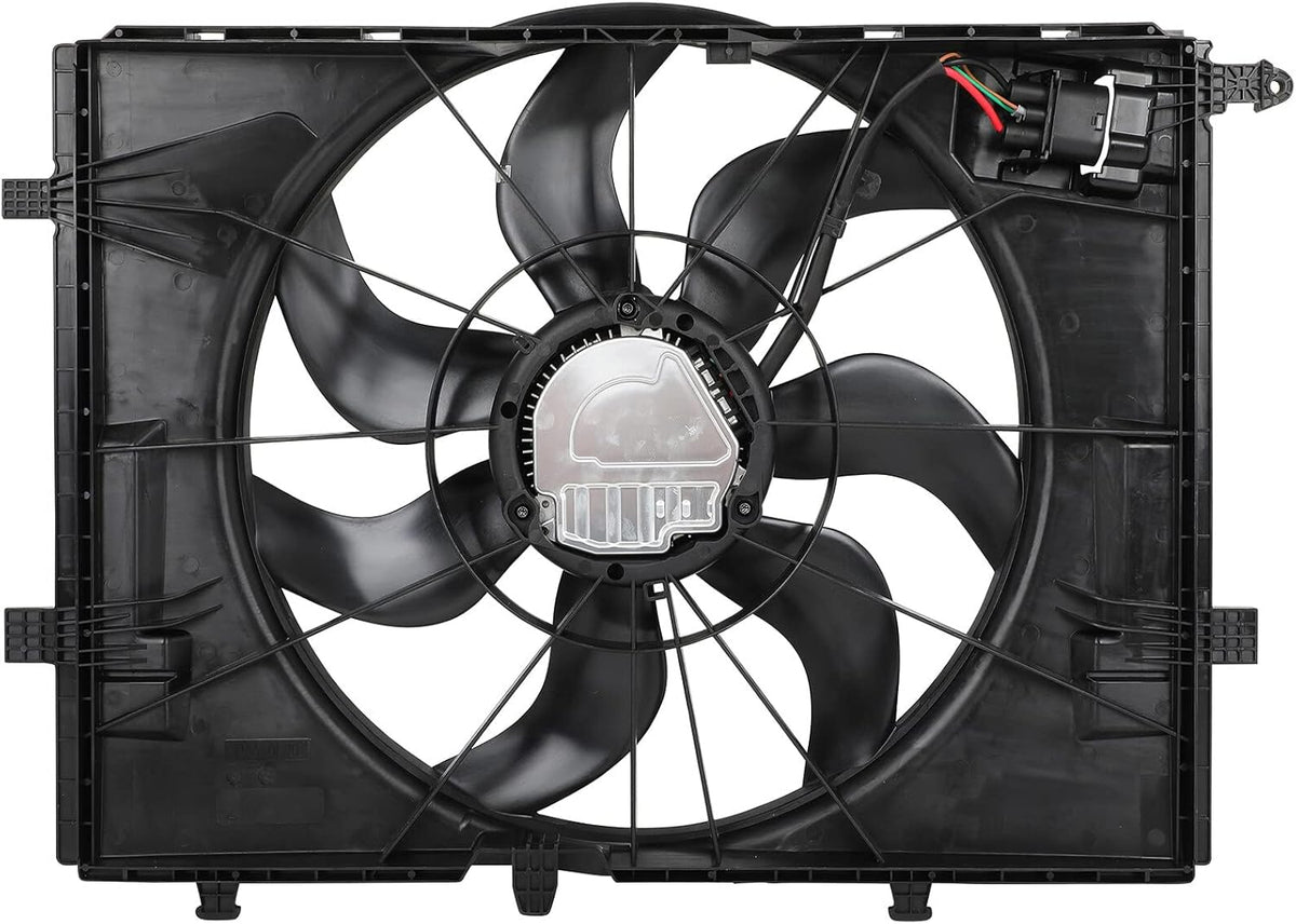 Radiator Cooling Fan 81cm for Mercedes-Benz C180/C200/C250/C300 (2014-2017) – OEM 0999061100, A0999061100 - KUDUPARTS