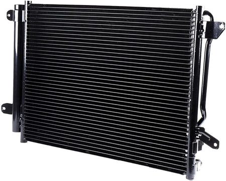 620-805 Cooling Fan + 3889 Condenser Replacement for 2012-2014 Volkswagen Beetle & 2011-2013 Volkswagen Jetta - KUDUPARTS