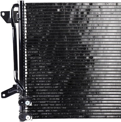 620-805 Cooling Fan + 3889 Condenser Replacement for 2012-2014 Volkswagen Beetle & 2011-2013 Volkswagen Jetta