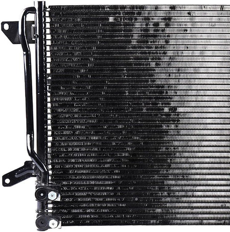 620-805 Cooling Fan + 3889 Condenser Replacement for 2012-2014 Volkswagen Beetle & 2011-2013 Volkswagen Jetta - KUDUPARTS