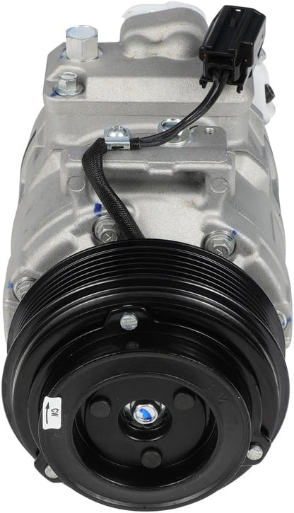AC Compressor with Clutch 2005-2011 Fit for Cadillac STS 3.6L Air Conditioning Compressor