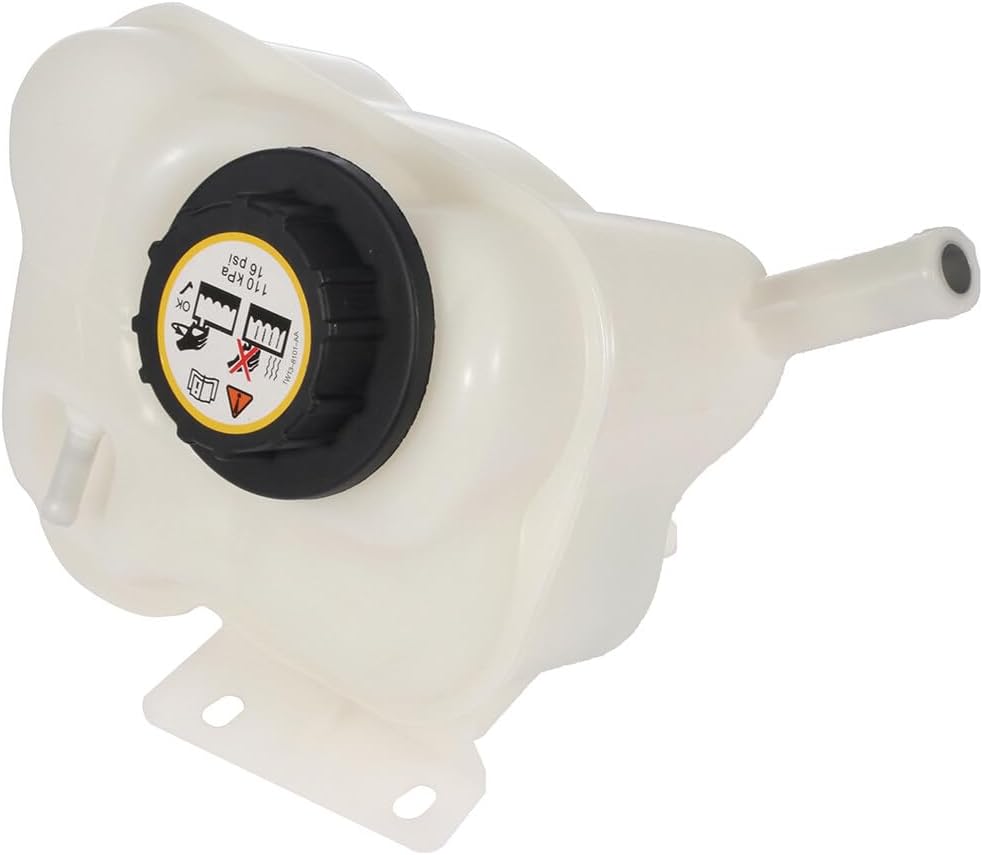 Coolant Radiator Reservoir Tank 21030881, 603-121 - Coolant Overflow Expansion Bottle with Cap and Sensor for Saturn