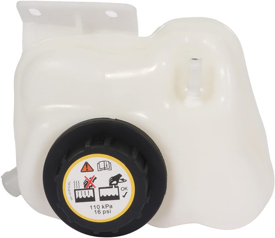 Coolant Radiator Reservoir Tank 21030881, 603-121 - Coolant Overflow Expansion Bottle with Cap and Sensor for Saturn
