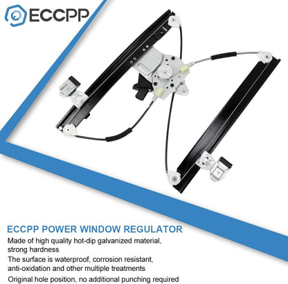 Front Left Driver Side Power Window Regulator with Motor Assembly for 2011-2015 Chevy Cruze – Replaces 75226747, 94532757, 95174196, 95265271, 95299706, 748-974