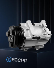 AC Compressor with Clutch – Compatible with Ford Escort & Mercury Tracer (1992–2002) - KUDUPARTS