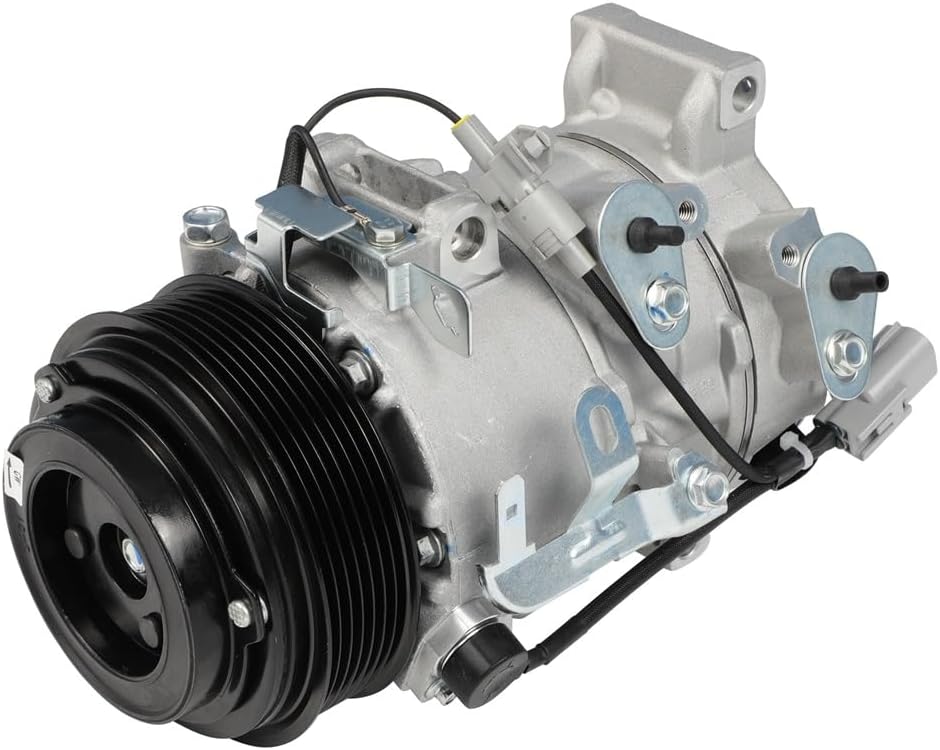 AC Compressor with Clutch – Fits 2007-2011 Toyota Camry 3.5L & 2005-2012 Toyota Avalon 3.5L | Fast Cooling, 7 Grooves - KUDUPARTS