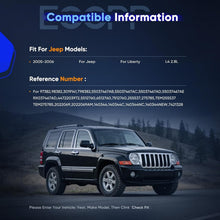 AC Compressor Compatible with Jeep Liberty 2.8L 2005-2006 – Fast Cooling - KUDUPARTS
