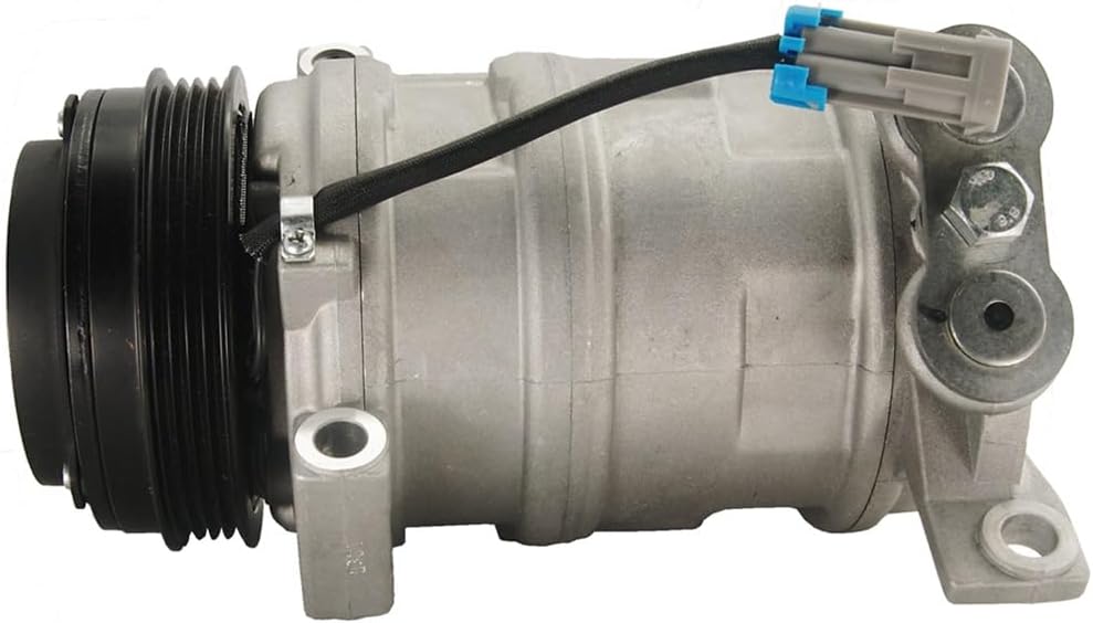 AC Compressor with Clutch – Rapid Cooling – Fits 2002-2004 Chevrolet Silverado 2500/3500 & GMC Sierra 2500/3500