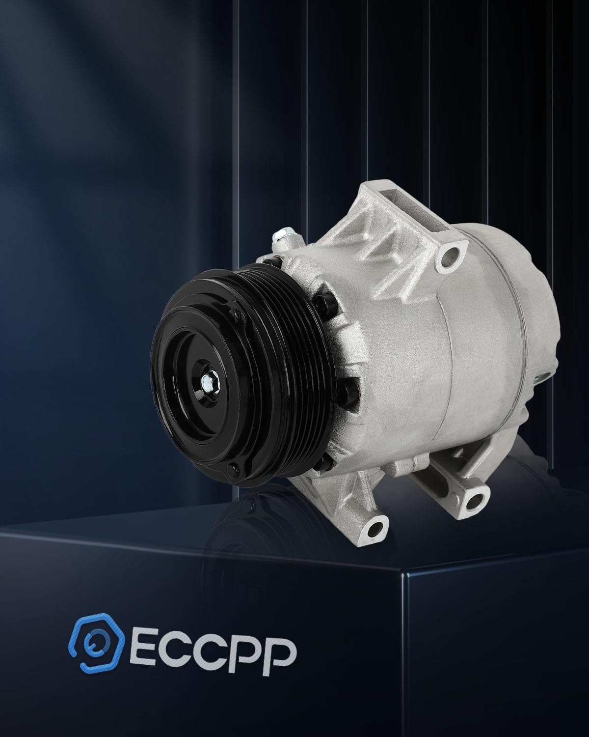 A/C Compressor with Clutch – Fits 2005-2006 Pontiac G6 3.5L & 2004-2006 Chevy Malibu 3.5L – Fast Cooling, 6 Grooves