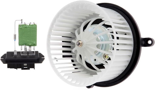 Heater Blower Motor & HVAC Resistor Module Compatible with 2001-2007 Chrysler Town & Country, 2001-2007 Dodge Caravan, 2001-2008 Dodge Grand Caravan - KUDUPARTS