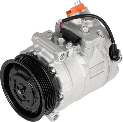 AC Compressor with Clutch – Fast Cooling, 4 Grooves, Fits BMW 525i/525xi 3.0L (2006-2007) & Z4 3.0L (2009-2011)