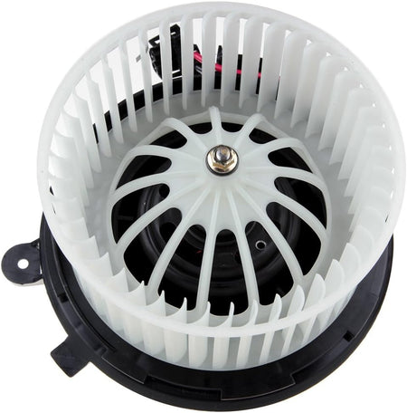 HVAC AC Heater Blower Motor with Fan Cage, Front – Compatible with 2011 Mercedes-Benz C180, 2010–2011 C200, 2008–2009 C230 - KUDUPARTS