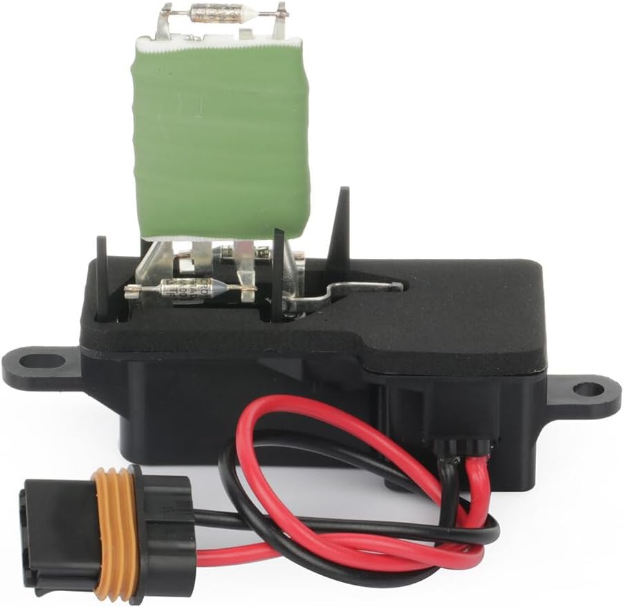 Heater Blower Motor Resistor & Fan Regulator – Compatible with 1996-2005 Chevrolet Astro & GMC Safari (OE 15-80521, 12135105) - KUDUPARTS