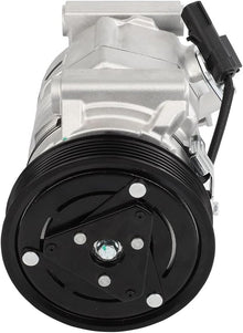 AC Compressor with Clutch – Rapid Cooling – Compatible with 2011–2014 Chrysler 200 3.6L & 2011–2019 Dodge Journey 3.6L - KUDUPARTS