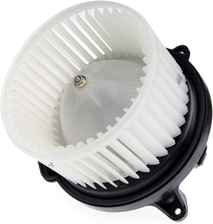 HVAC AC Heater Blower Motor with Fan Cage, Front for 2005-2015 Nissan Frontier, 2005-2012 Pathfinder, 2005-2015 Xterra