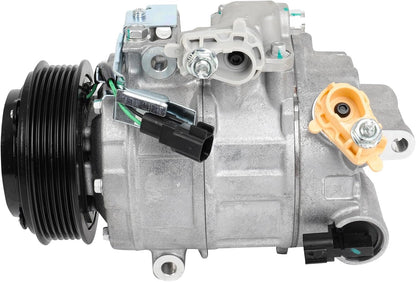 AC Compressor with Clutch | Fits 2015-2018 Ford Edge, Lincoln MKX/MKZ 2.7L 3.0L 3.7L | Fast Cooling