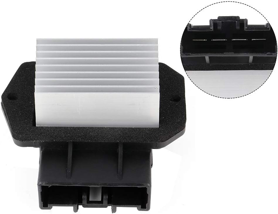 RU932 HVAC Blower Motor Resistor Compatible with Lexus ES300/ES350, GX470, Dodge Ram 1500/2500/3500, Jeep Wrangler, Cadillac DTS, Chrysler 200/Sebring, Scion tC, Toyota 4Runner/Avalon/Sienna - KUDUPARTS