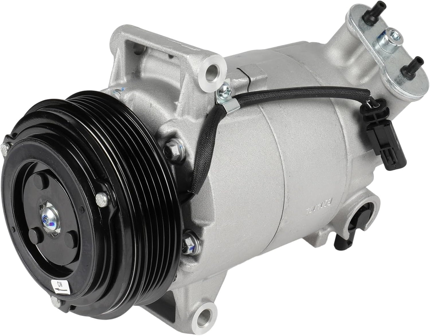 AC Compressor with Clutch | Fits Buick Verano 2.0L (2013-2016) & 2.4L (2012-2017) | Rapid Cooling, 6 Grooves