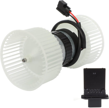 HVAC Blower Motor Assembly with Fan Cage & Resistor – Compatible with 2004–2009 Nissan Quest | OEM Replace 27226-ZM70A, PM4086, 27226-5Z000
