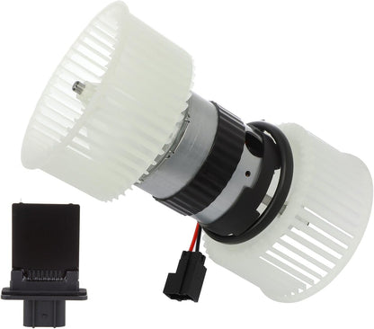 HVAC Blower Motor Assembly with Fan Cage & Resistor – Compatible with 2004–2009 Nissan Quest | OEM Replace 27226-ZM70A, PM4086, 27226-5Z000