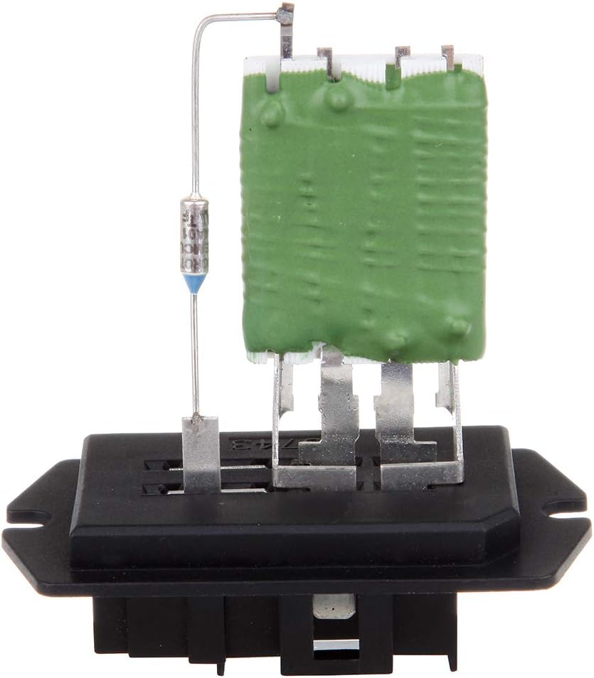 Dodge Chrysler Heater Blower Motor Regulator Resistor RU1055 – Compatible with 2001-2007 Dodge Caravan, Grand Caravan, Chrysler Town & Country, Voyager, Pacifica