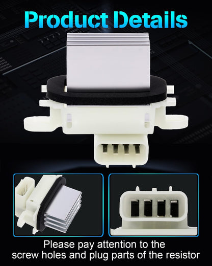 HVAC Blower Motor Resistor & AC Control Module Compatible with Ford F-150, Expedition, Lincoln Navigator, Mark LT 2009-2017 – Replaces BL3Z-19E624-A, YH-1829