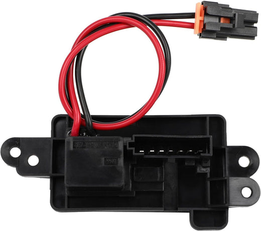 Heater Blower Motor Resistor Compatible with 2002-2006 Cadillac Escalade, Escalade EXT, Chevrolet Avalanche 1500, GMC Yukon, Yukon XL 1500/2500, 2001-2006 Sierra 3500, 2007 Sierra 3500 Classi - KUDUPARTS