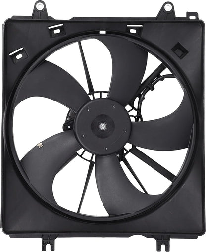 Radiator Cooling Fan Assembly Compatible with 2023-2025 Honda CR-V 1.5L & 2.0L, 2025 CR-V Plug-In Hybrid – Replaces AC Condenser Fan 601640, HO3115185, 1901568AA01, 190205PAA01