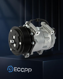 AC Compressor Fast Cooling – Compatible with Dodge Ram 2500 3500 5.9L (1994-2005) | 8 Grooves SD7H15 Air Conditioning Compressor - KUDUPARTS