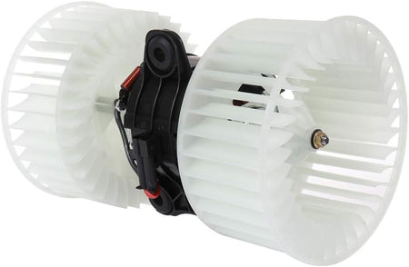 HVAC Plastic Heater Blower Motor with Fan Cage Compatible with BMW 525i (2001-2003), 528i (2000), 530i (2001-2003), 540i (2000-2003), X5 (2001-2006) - KUDUPARTS