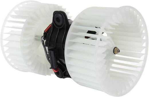 HVAC Plastic Heater Blower Motor with Fan Cage Compatible with BMW 525i (2001-2003), 528i (2000), 530i (2001-2003), 540i (2000-2003), X5 (2001-2006) - KUDUPARTS