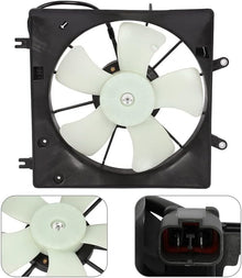 Radiator Fan Assembly Compatible with 2003-2007 Honda Accord (674-59792, 19030RCAA01) - KUDUPARTS