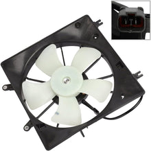 Radiator Fan Assembly Compatible with 2003-2007 Honda Accord (674-59792, 19030RCAA01) - KUDUPARTS