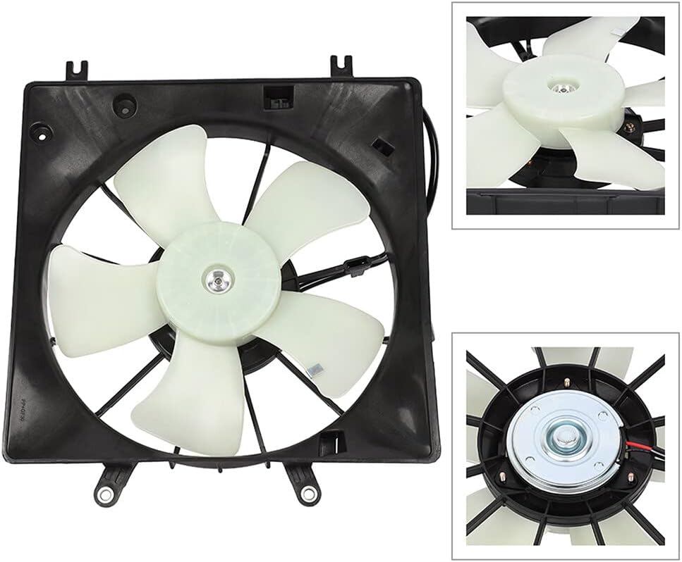 Radiator Fan Assembly Compatible with 2003-2007 Honda Accord (674-59792, 19030RCAA01)