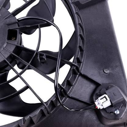 Radiator Fan Compatible with 2011-2014 Hyundai Sonata & 2011-2012 Kia Optima – Replaces 253803Q170, 615343372211, 674-50659, H8965A, HY3115129