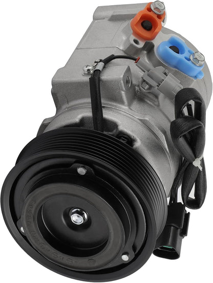A/C Compressor with Clutch – Compatible with Mitsubishi Montero 3.5L (2000-2002) & 3.8L (2003-2006)