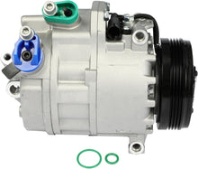 AC Compressor for BMW X5 3.0L 2003-2006 | CSV717 Fast Cooling A/C Compressor (4 Grooves) - KUDUPARTS