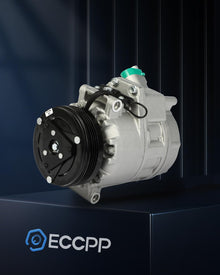 AC Compressor for BMW X5 3.0L 2003-2006 | CSV717 Fast Cooling A/C Compressor (4 Grooves) - KUDUPARTS